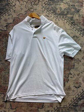 Golden Bear Golf White Polo Like New S